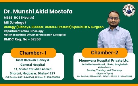 Dr. Munshi Akid Mostofa mobile 3